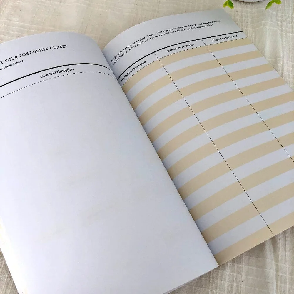 The Curated Closet with companion workbook by Anuschka Rees, paperback